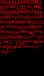 Font bitmap